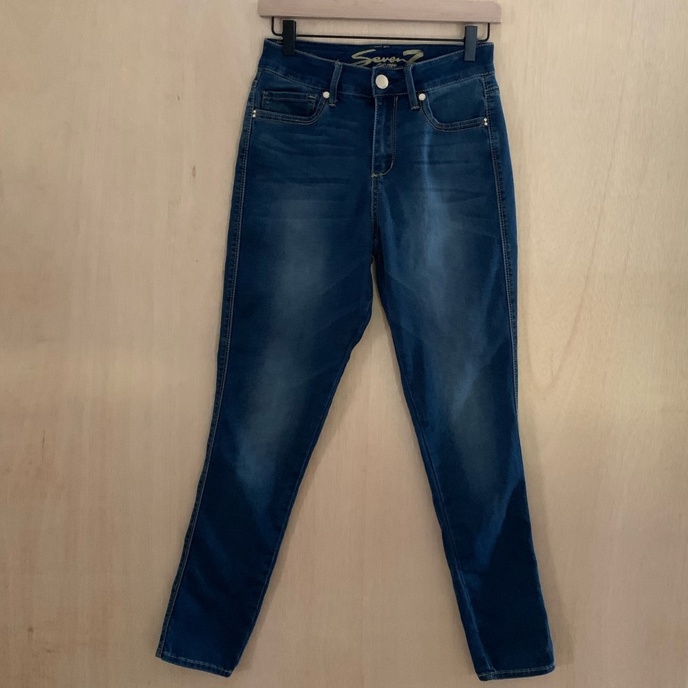 Seven7 High Rise Skinny Jeans Size 4